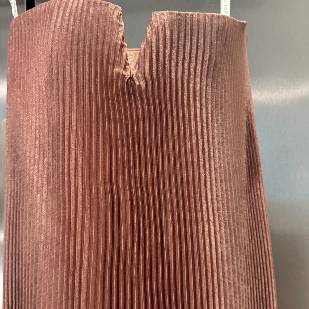 Pleated Maxi Dress in Dusty Rose - Picture 16 of 16